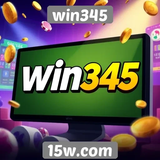 Características principais do site win345